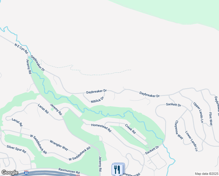 map of restaurants, bars, coffee shops, grocery stores, and more near 3200 Daybreaker Drive in Park City