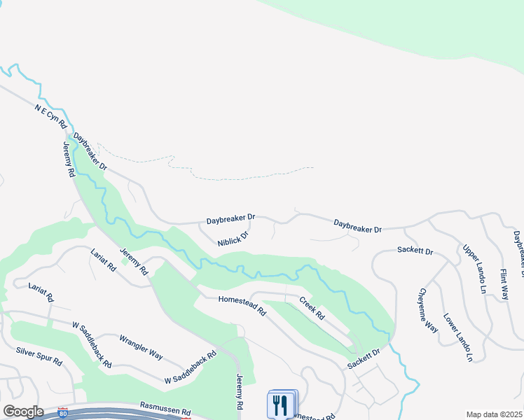 map of restaurants, bars, coffee shops, grocery stores, and more near 3200 Daybreaker Drive in Park City