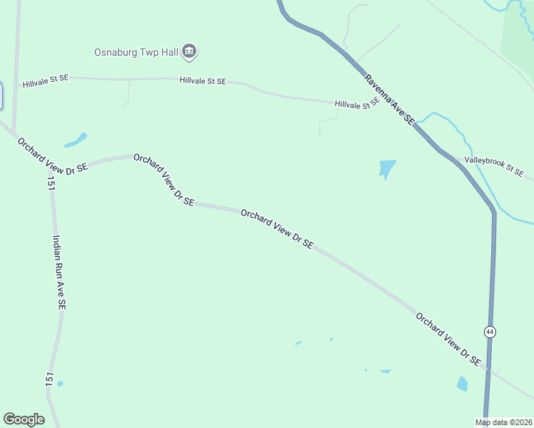 map of restaurants, bars, coffee shops, grocery stores, and more near 7285 Orchardview Drive Southeast in East Canton
