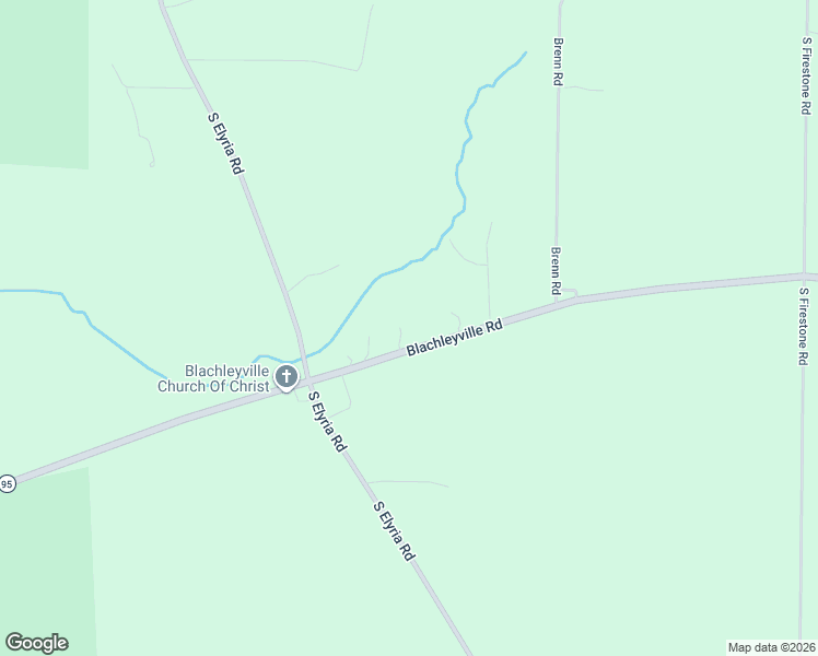 map of restaurants, bars, coffee shops, grocery stores, and more near 8191 Blachleyville Road in Wooster