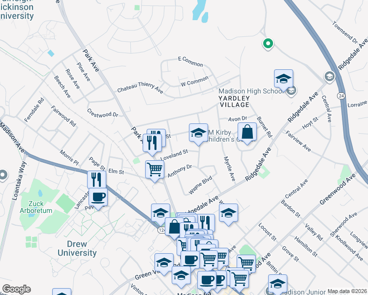 map of restaurants, bars, coffee shops, grocery stores, and more near 11 Plain Street in Madison
