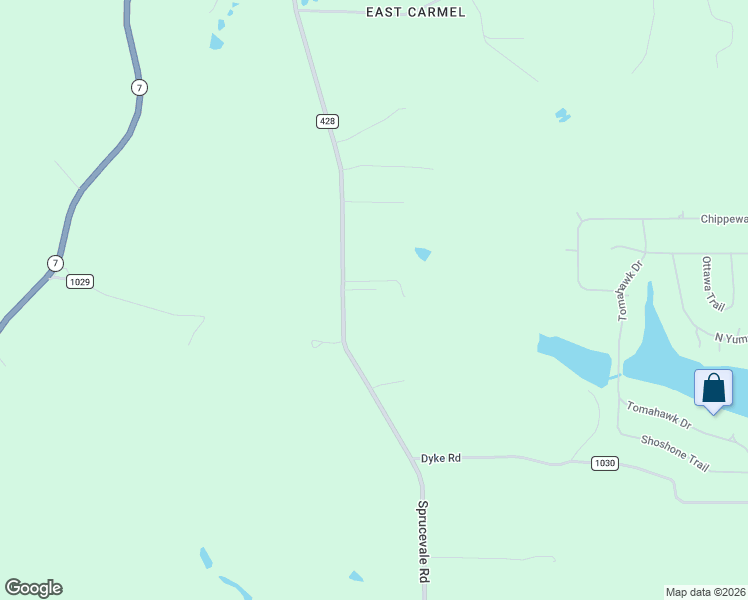 map of restaurants, bars, coffee shops, grocery stores, and more near 9188 Sprucevale Road in Rogers