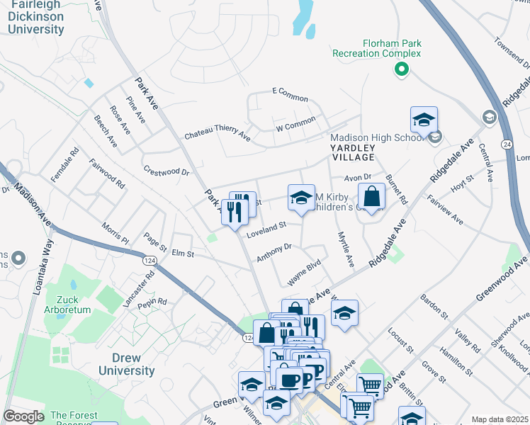 map of restaurants, bars, coffee shops, grocery stores, and more near 11 Plain Street in Madison