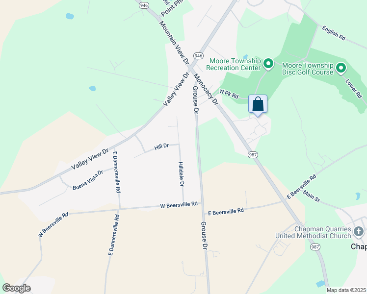 map of restaurants, bars, coffee shops, grocery stores, and more near 548 Hilldale Drive in Bath