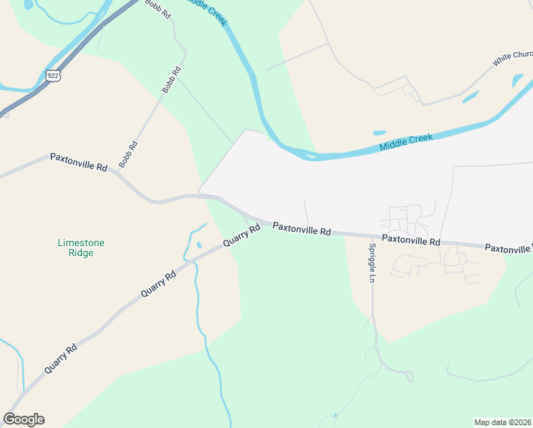 map of restaurants, bars, coffee shops, grocery stores, and more near 3478 Quarry Road in Beavertown