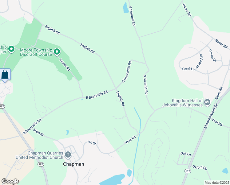 map of restaurants, bars, coffee shops, grocery stores, and more near 507 English Road in Bath