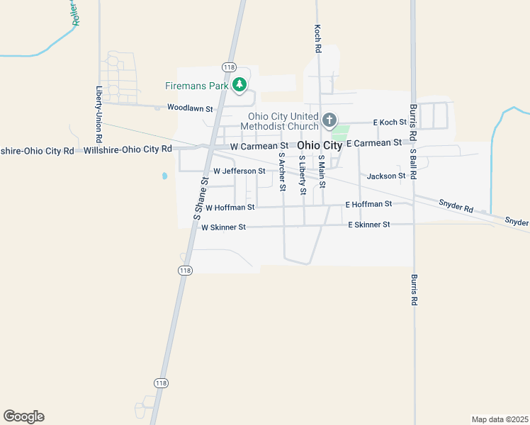 map of restaurants, bars, coffee shops, grocery stores, and more near West Hoffman Street in Ohio City