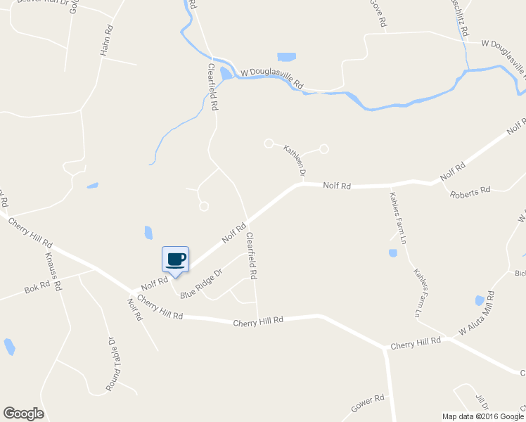 map of restaurants, bars, coffee shops, grocery stores, and more near 385 Nolf Road in Nazareth