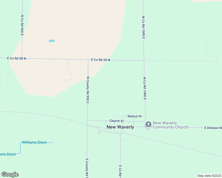 map of restaurants, bars, coffee shops, grocery stores, and more near in New Waverly