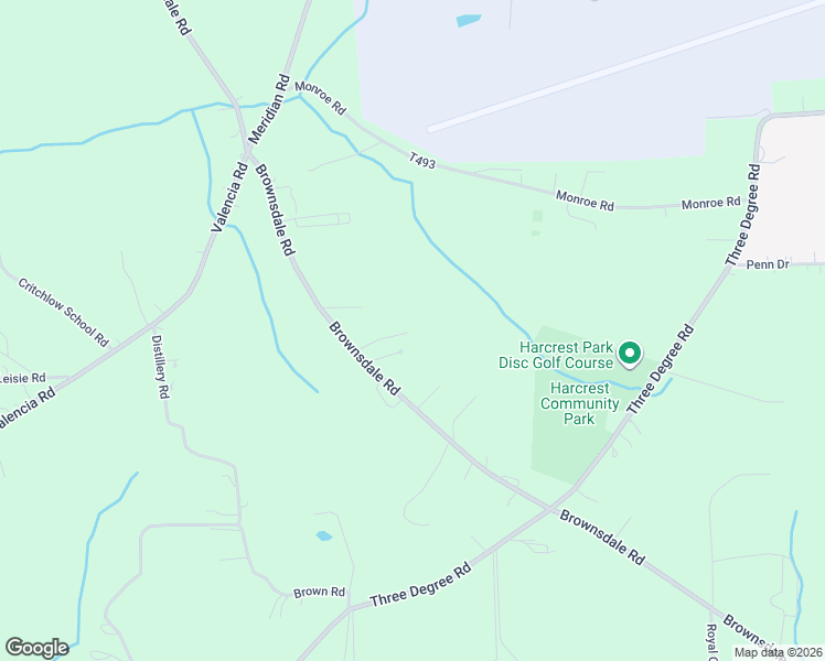 map of restaurants, bars, coffee shops, grocery stores, and more near 346 Brownsdale Road in Butler