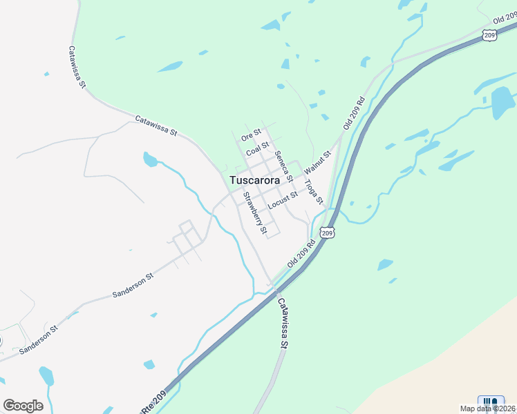 map of restaurants, bars, coffee shops, grocery stores, and more near 629 Wyoming Street in Tuscarora