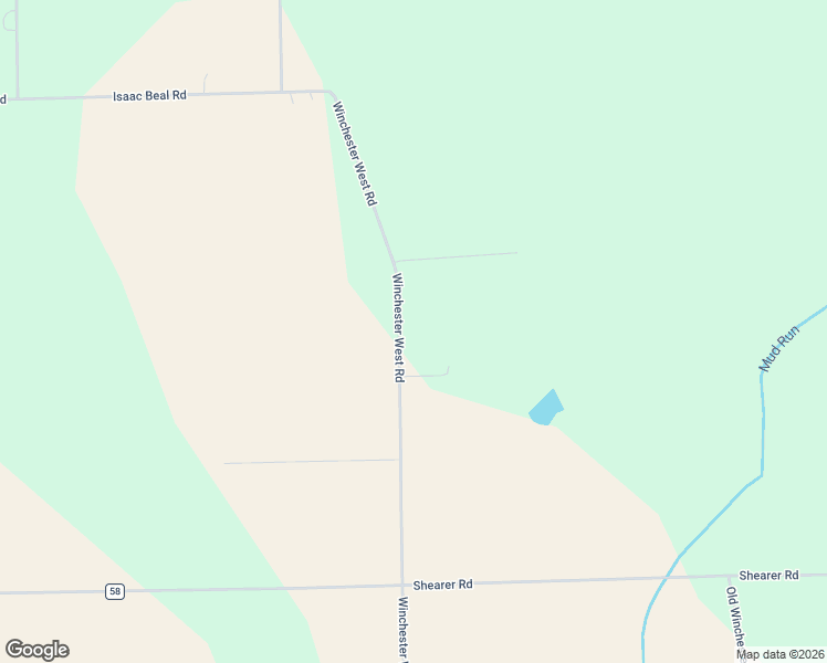 map of restaurants, bars, coffee shops, grocery stores, and more near 1787 Winchester West Road in Bucyrus