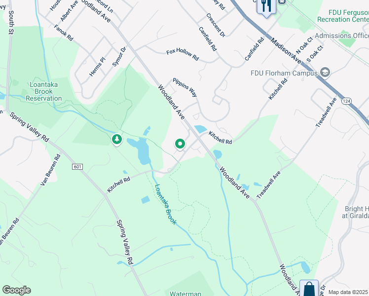 map of restaurants, bars, coffee shops, grocery stores, and more near 49 Davenport Place in Morristown