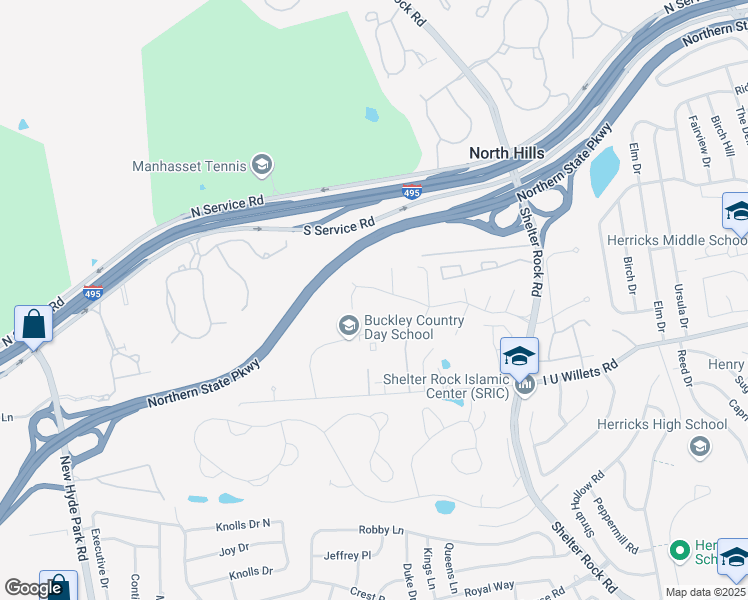 map of restaurants, bars, coffee shops, grocery stores, and more near 88 Acorn Ponds Drive in Roslyn