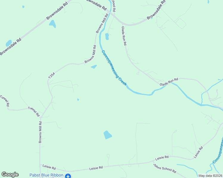 map of restaurants, bars, coffee shops, grocery stores, and more near 395 Glade Run Road in Evans City