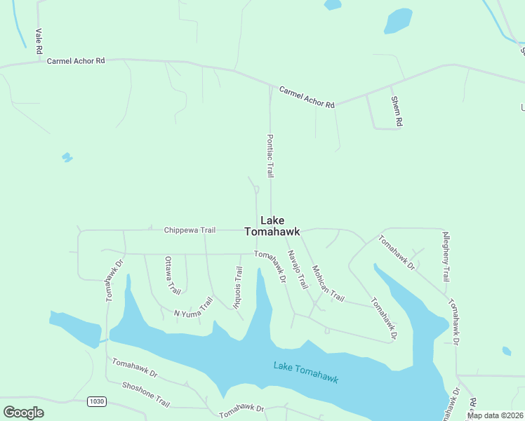 map of restaurants, bars, coffee shops, grocery stores, and more near in Lake Tomahawk