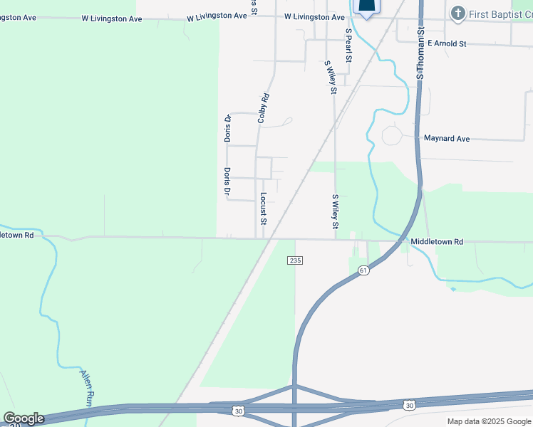 map of restaurants, bars, coffee shops, grocery stores, and more near 2-98 Ash St in Crestline
