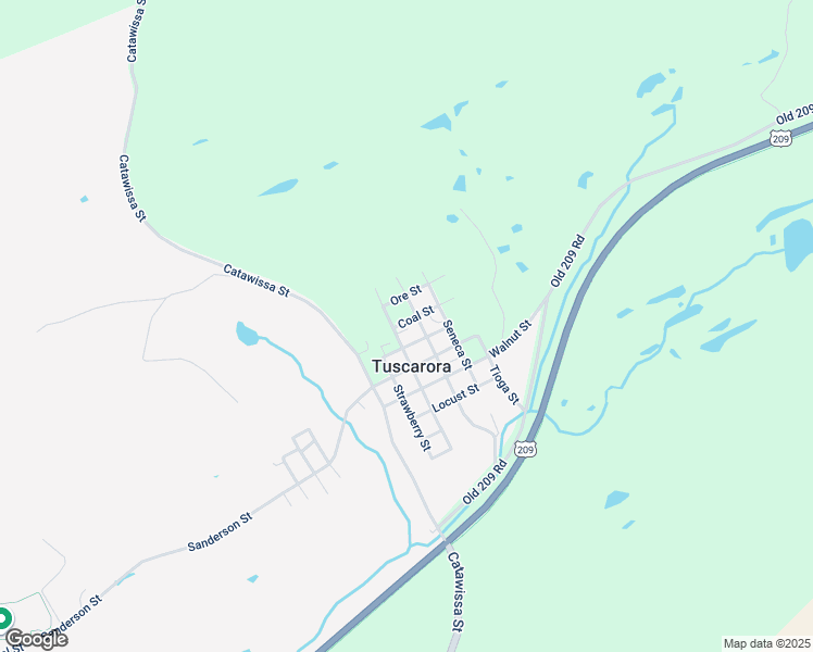 map of restaurants, bars, coffee shops, grocery stores, and more near 711 Broad Street in Tuscarora