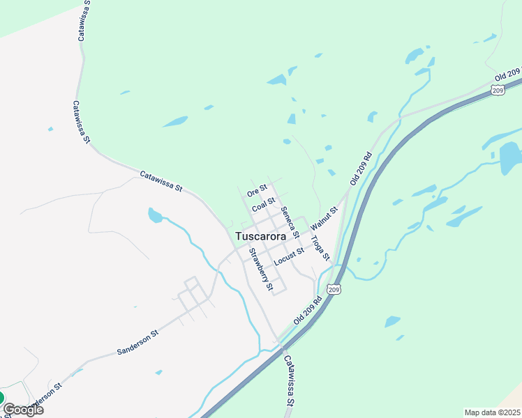 map of restaurants, bars, coffee shops, grocery stores, and more near 711 Broad Street in Tuscarora