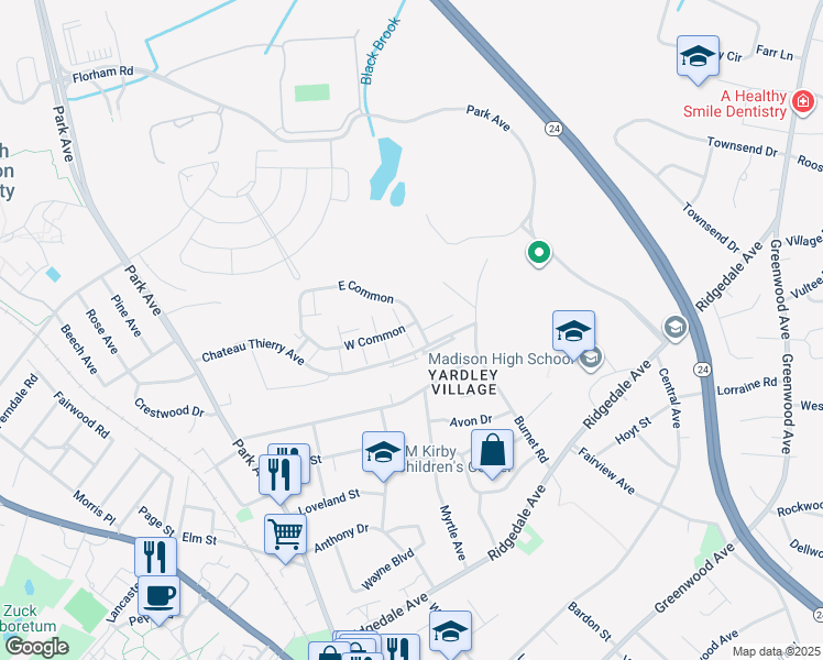 map of restaurants, bars, coffee shops, grocery stores, and more near 116 Hempstead Court in Madison
