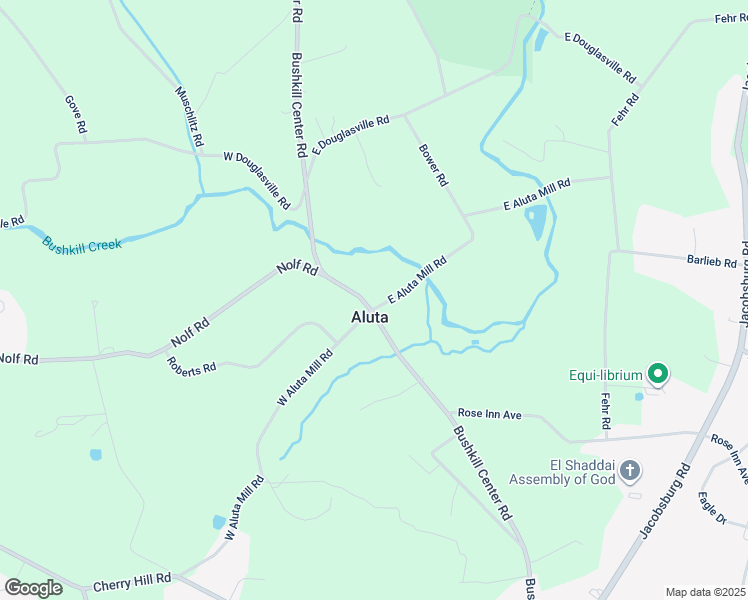 map of restaurants, bars, coffee shops, grocery stores, and more near 600 Bushkill Center Road in Nazareth