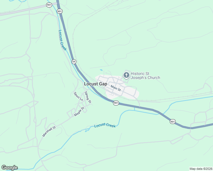 map of restaurants, bars, coffee shops, grocery stores, and more near 1st St in Northumberland