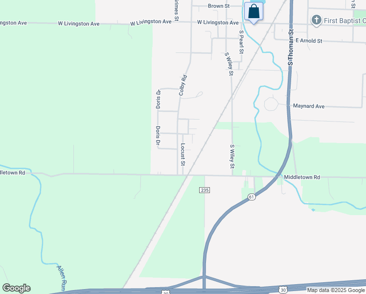 map of restaurants, bars, coffee shops, grocery stores, and more near 2-98 Ash St in Crestline