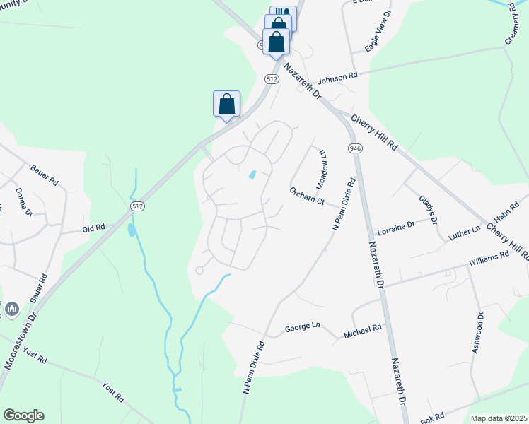 map of restaurants, bars, coffee shops, grocery stores, and more near 7 Edgewood Court in Bath