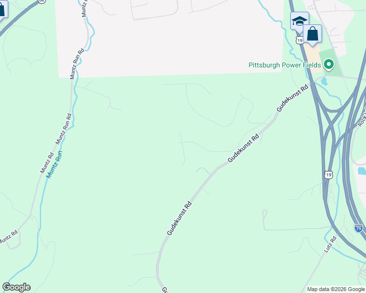 map of restaurants, bars, coffee shops, grocery stores, and more near 163 Gudekunst Road in Zelienople