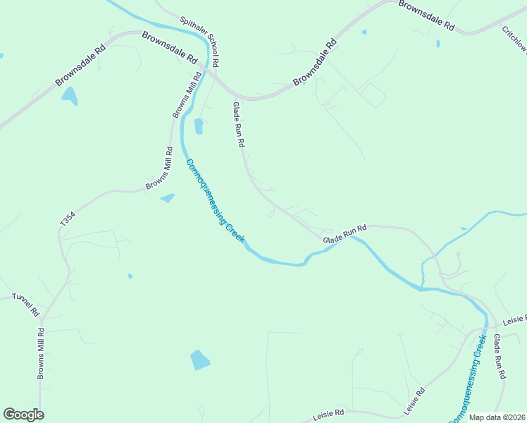 map of restaurants, bars, coffee shops, grocery stores, and more near 395 Glade Run Road in Evans City