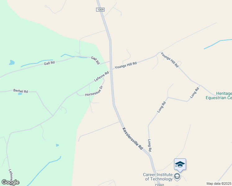 map of restaurants, bars, coffee shops, grocery stores, and more near 616 Youngs Hill Road in Easton