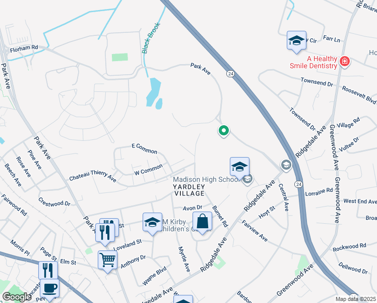 map of restaurants, bars, coffee shops, grocery stores, and more near 10 Carrigan Ln in Madison