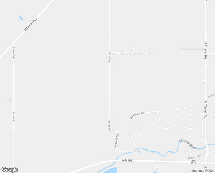 map of restaurants, bars, coffee shops, grocery stores, and more near 2355 Hadsell Road in Lima