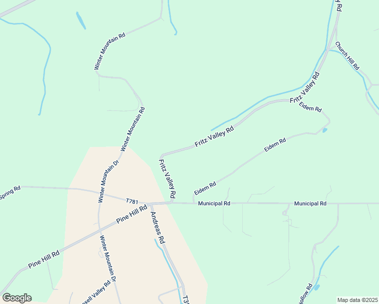 map of restaurants, bars, coffee shops, grocery stores, and more near 1541 Fritz Valley Road in Lehighton
