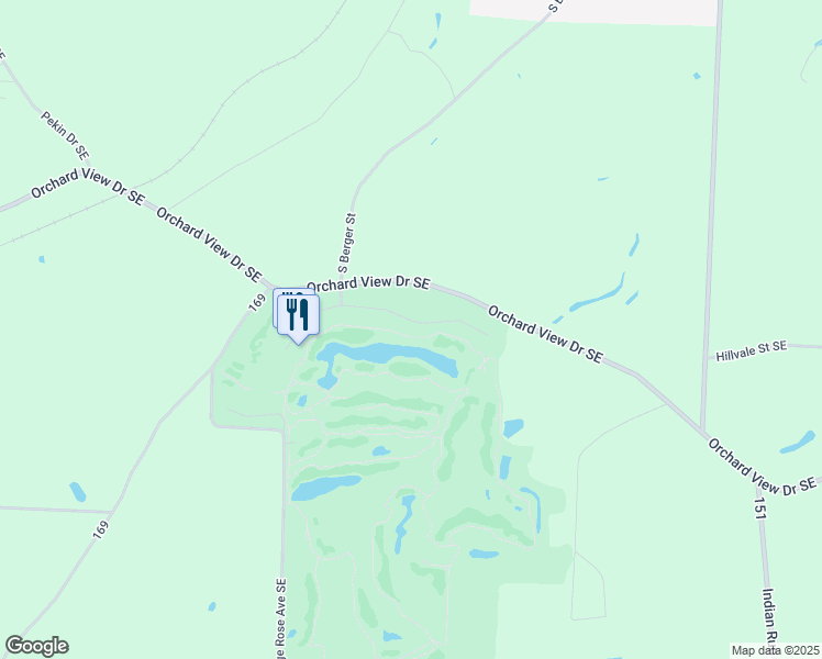 map of restaurants, bars, coffee shops, grocery stores, and more near 5923 Quarry Lake Drive in Canton