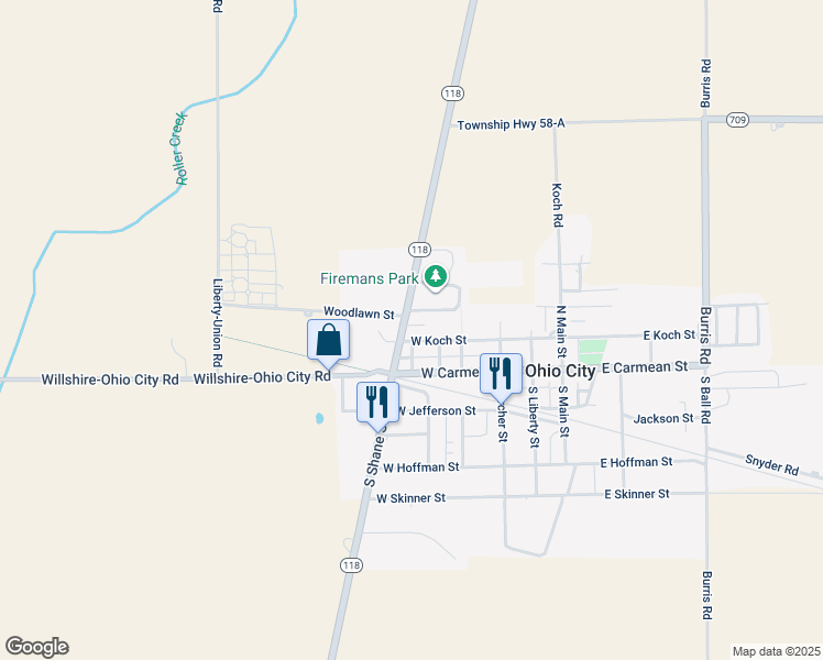 map of restaurants, bars, coffee shops, grocery stores, and more near 506 Wise Street in Ohio City