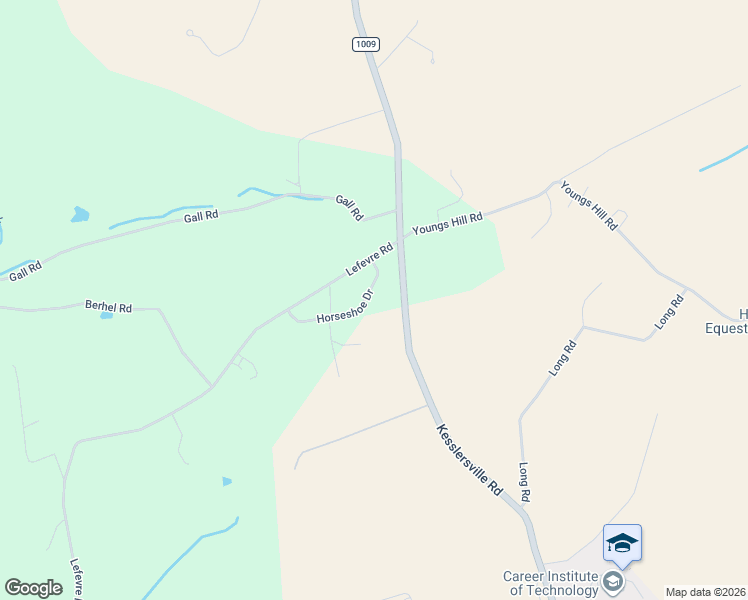 map of restaurants, bars, coffee shops, grocery stores, and more near 577 Horseshoe Drive in Easton