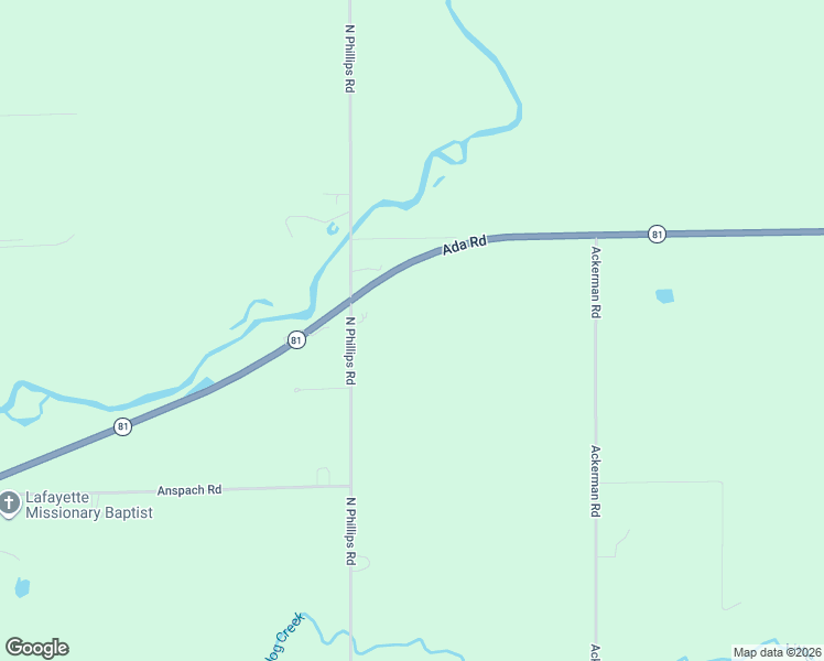 map of restaurants, bars, coffee shops, grocery stores, and more near 2326 N Phillips Rd in Harrod