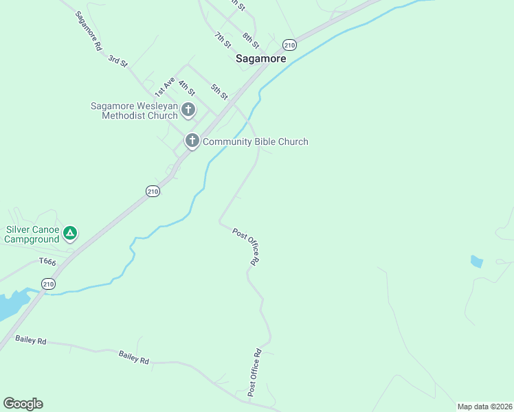map of restaurants, bars, coffee shops, grocery stores, and more near 195 Post Office Road in Home
