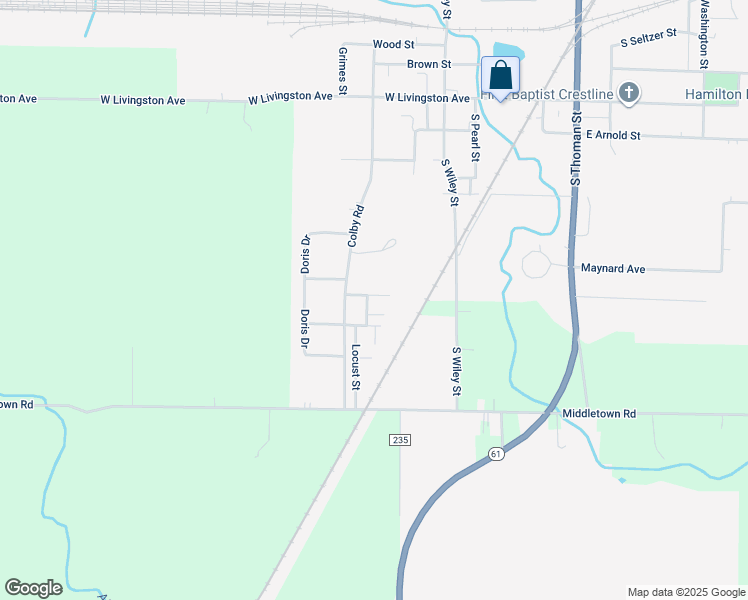 map of restaurants, bars, coffee shops, grocery stores, and more near 903 Colby Road in Crestline