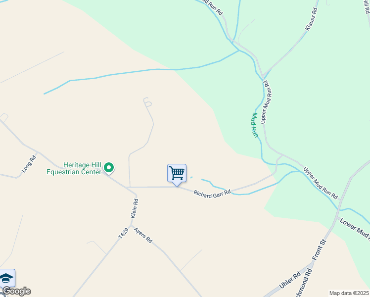 map of restaurants, bars, coffee shops, grocery stores, and more near 254 Richard Garr Road in Easton