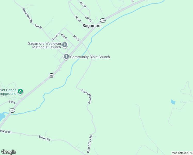 map of restaurants, bars, coffee shops, grocery stores, and more near 195 Post Office Road in Home