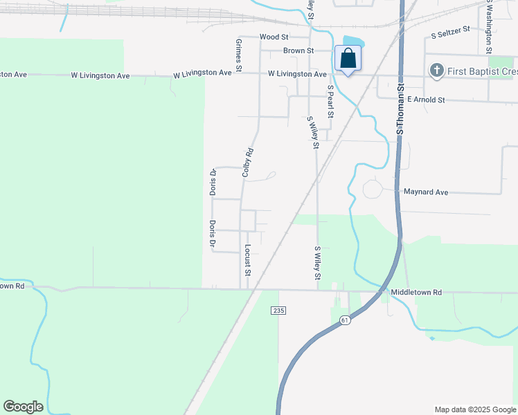 map of restaurants, bars, coffee shops, grocery stores, and more near 903 Colby Road in Crestline