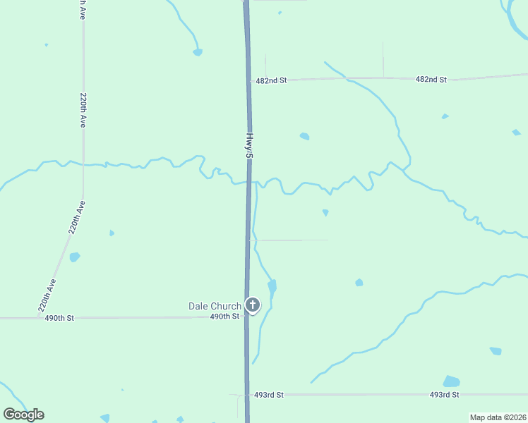 map of restaurants, bars, coffee shops, grocery stores, and more near 18574 Highway 5 in Centerville