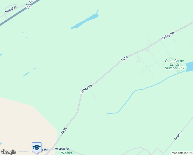 map of restaurants, bars, coffee shops, grocery stores, and more near 1173 Valley Road in Tamaqua