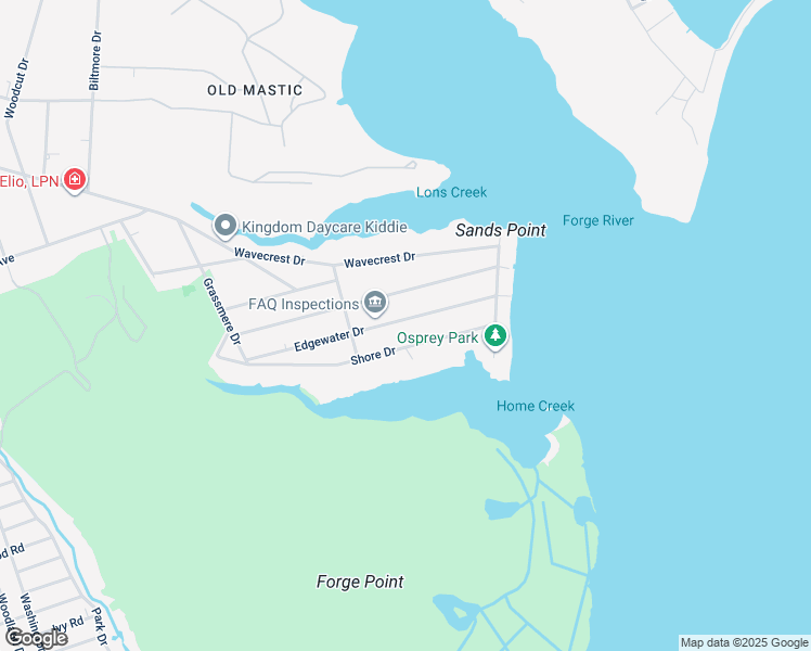 38 Edgewater Drive, Mastic Beach NY Walk Score