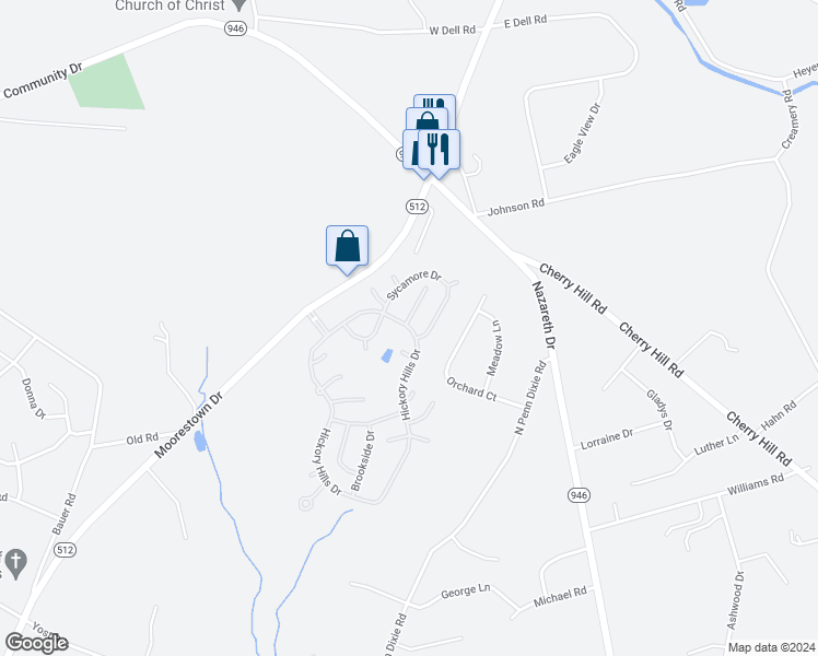map of restaurants, bars, coffee shops, grocery stores, and more near 1 Longridge Court in Bath