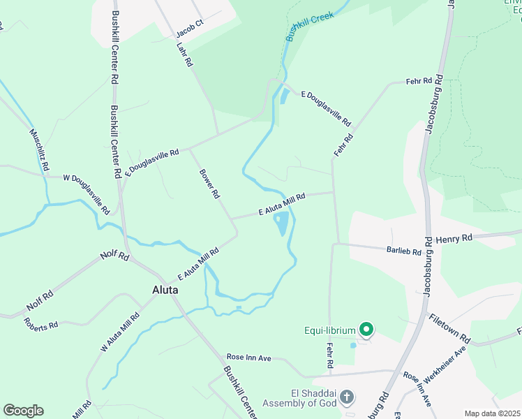 map of restaurants, bars, coffee shops, grocery stores, and more near 171 East Aluta Mill Road in Nazareth