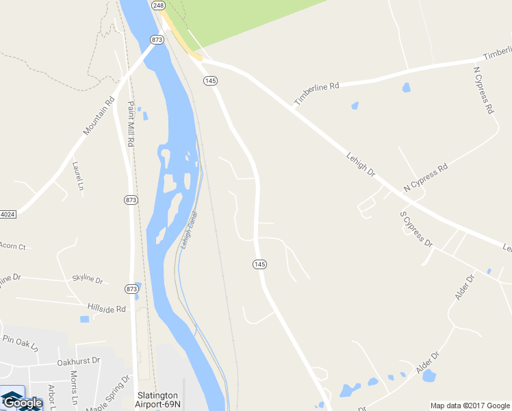 map of restaurants, bars, coffee shops, grocery stores, and more near 1169 Riverview Drive in Walnutport