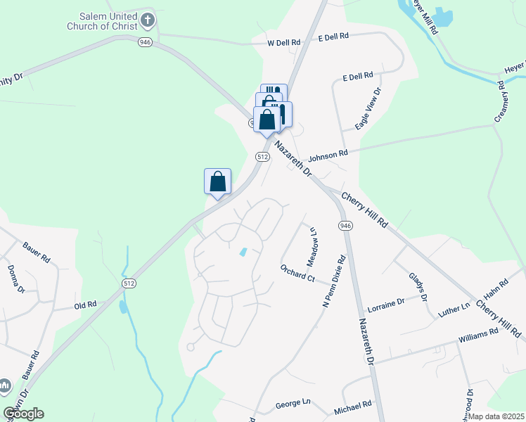map of restaurants, bars, coffee shops, grocery stores, and more near 12 Longridge Court in Bath